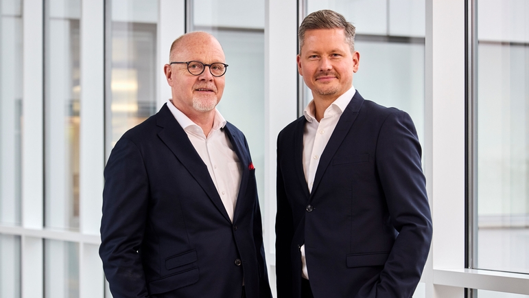 Foto de Oliver Blum e Pieter de Koning
