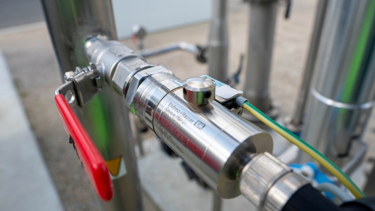 Transmissor de pressão Cerabar da Endress+Hauser