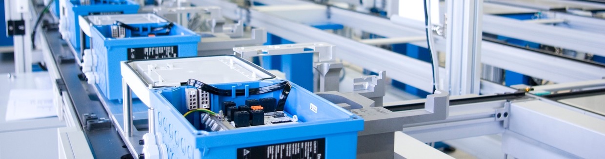 Liquiline produção: fabricação de alta automatização.