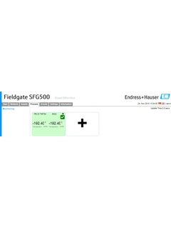 Modo avançado do Fieldgate SFG500 ''Process Monitor'': monitoramento dos valores de processos cíclicos e não cíclicos