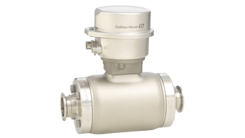 Medidor de vazão eletromagnético - Proline Promag H 500 para a indústria de alimentos e bebidas e life scienses.