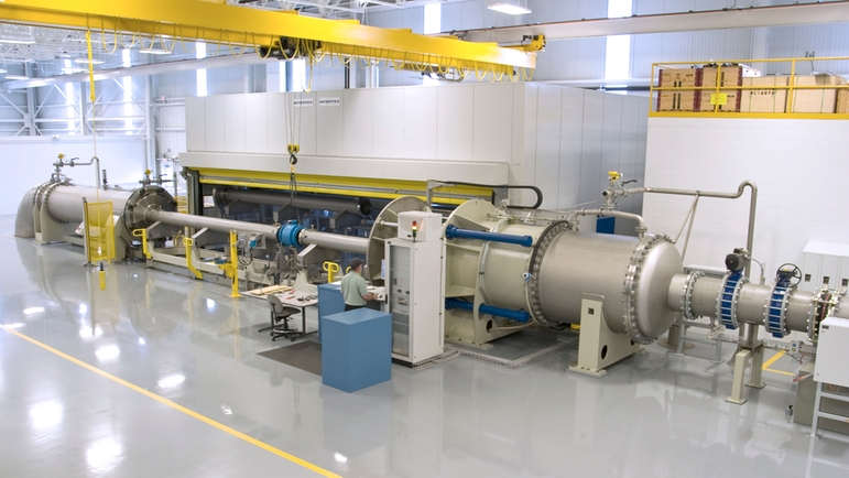 Endress+Hauser Flow EUA, Greenwood, plataforma de calibração