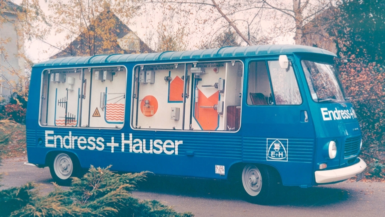 Seis décadas de acontecimentos: A história da Endress+Hauser