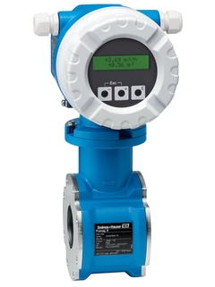 Picture of electromagnetic flowmeter Proline Promag 10D for basic applications in the water industry