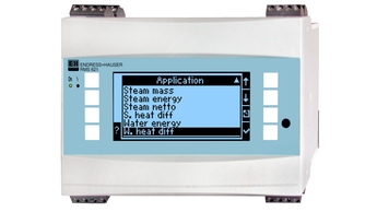 Gerenciador de energia RMS621 - Computador de vapor e calor para cálculo industrial de energia de vapor e água