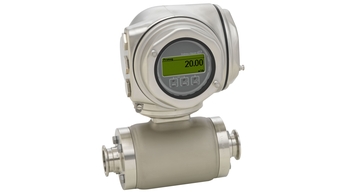 Medidor de vazão eletromagnético - Proline Promag H 300 para a indústria de alimentos e bebidas e life scienses.