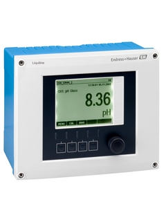 Liquiline CM448 é um transmissor digital para pH, ORP, condutividade, oxigênio, turbidez e mais