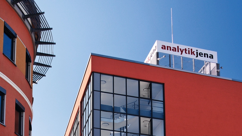 Sede da Analytik Jena em Jena, Alemanha