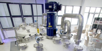 Centro de testes Endress+Hauser