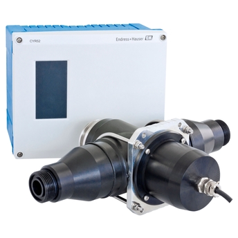 The CYR52 cleaning system facilitates automated and unattended inline turbidity measurements. CYR52: Automatic ultrasonic cleaning system for turbidity sensors.