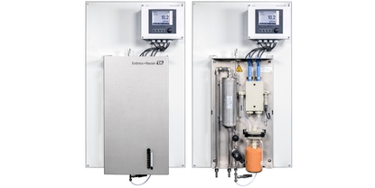 Solução compacta para análise de vapor/água na indústria de alimentos - SWAS Compacto da Endress+Hauser