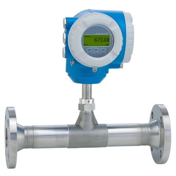 Proline t-mass F 300 – Inline version with flange connection Proline t-mass F 300 – Inline version with flange connection