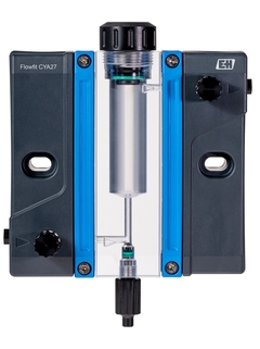 Flowfit CYA27 - módulo individual para sensores de desinfecção incluindo válvula de amostragem