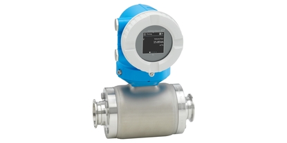 Imagem do medidor de vazão eletromagnético Proline Promag H 10 para aplicações sanitárias básicas