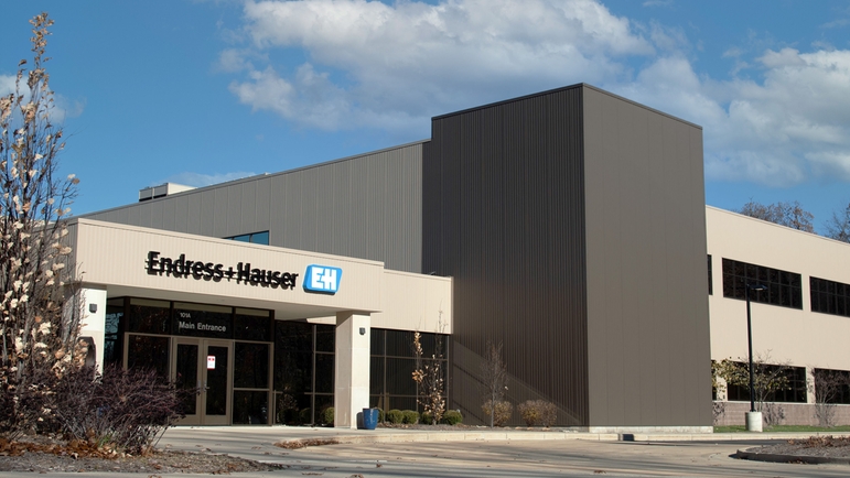 Prédio da Endress+Hauser Optical Analysis em Ann Arbor, Michigan.