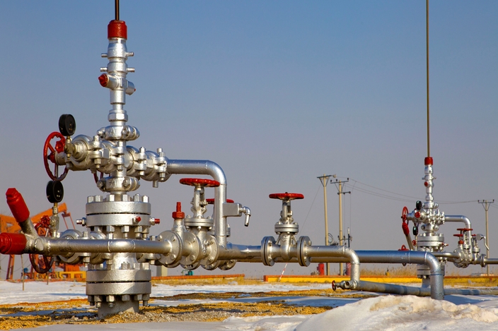 Dutos de gás na indústria de petróleo e gás natural
