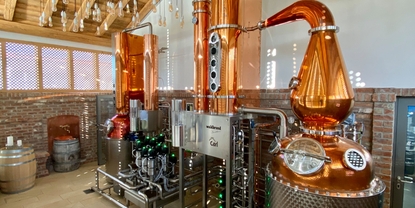 A destilaria Waldbrand
