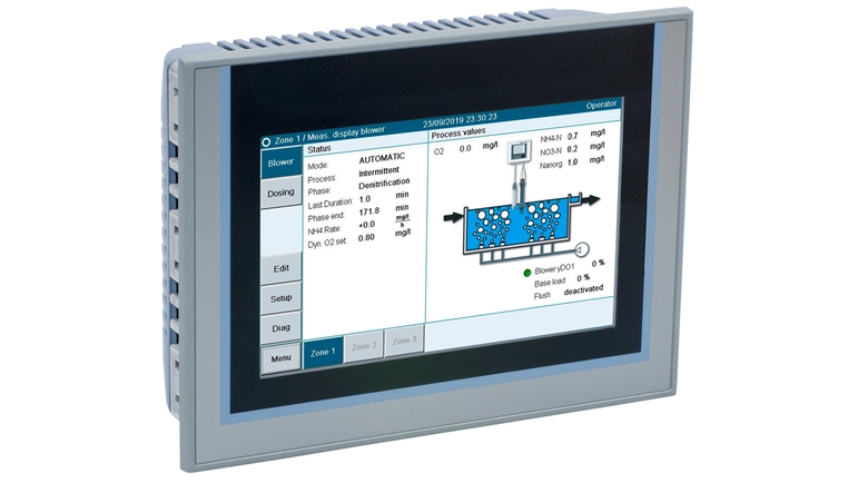 Controle dinâmico da aeração com o Liquiline Control