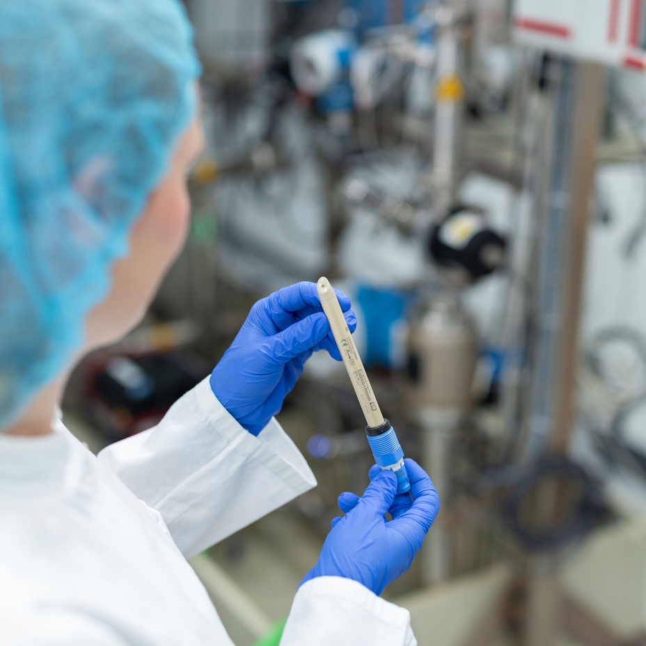 Os sensores ISFET inquebráveis são perfeitamente adequados para a medição de pH na indústria alimentícia.