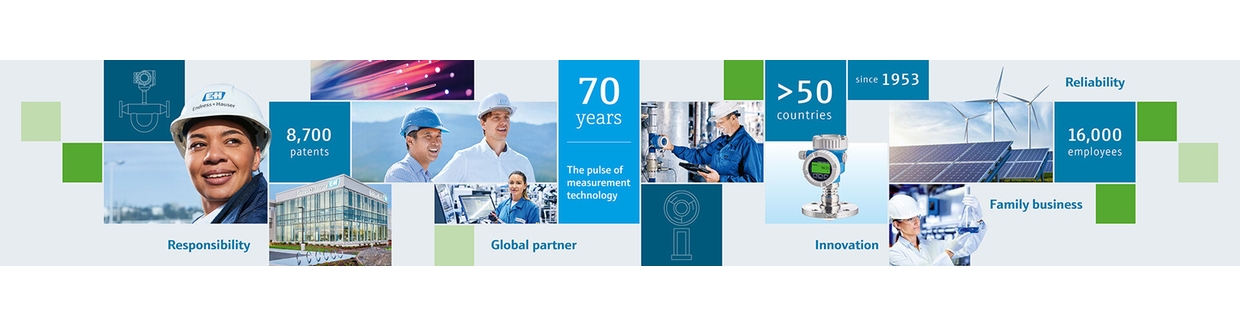 Endress+Hauser celebra o seu aniversário de 70 anos